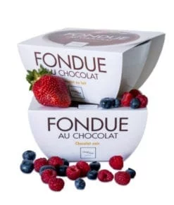 Fondue au chocolat à partager