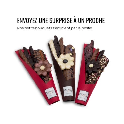 Cadeau original - Bouquet en chocolat