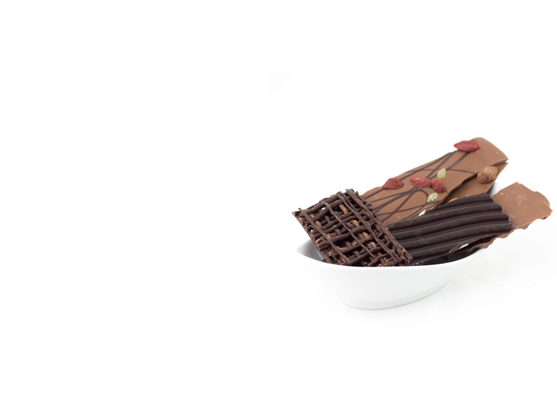 Éclats de chocolats - DouceSoeur - Chocolaterie Montréal Sans sucre
