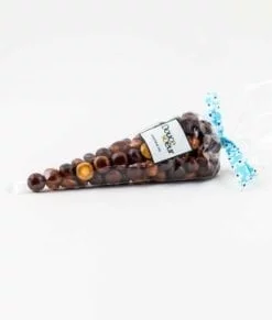 Cônes de perles au chocolat - DouceSoeur - Chocolaterie Montréal