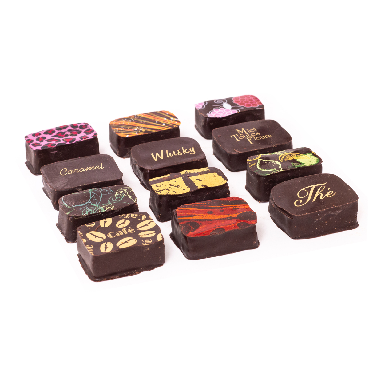 BOITE KRAFT DE CHOCOLATS ASSORTIS – Chocolaterie Bonneau