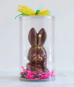 Chocolat pour Pâques en forme de lapin fait dans l'est de Montréal dans Tétreaultville (Mercier-Est).