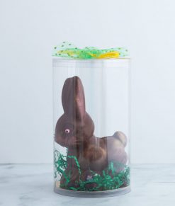 Chocolat pour Pâques en forme de lapin fait dans l'est de Montréal dans Tétreaultville (Mercier-Est).