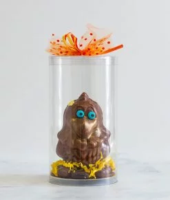 Chocolat pour Pâques en forme d'aigle fait dans l'est de Montréal dans Tétreaultville (Mercier-Est).