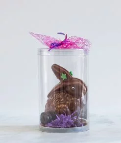 Chocolat pour Pâques en forme de lapin fait dans l'est de Montréal dans Tétreaultville (Mercier-Est).