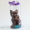 Chocolat pour Pâques en forme de chat fait dans l'est de Montréal dans Tétreaultville (Mercier-Est).