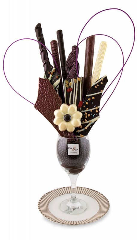 Bouquet en chocolat